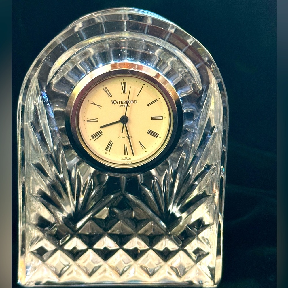 Waterford desk clock